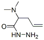 4-Pentenoic  acid,  2-(dimethylamino)-,  hydrazide