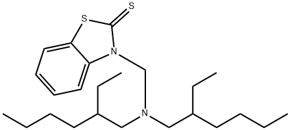 3-[(bis(2-ethylhexyl)amino)methyl]benzothiazole-2-thione