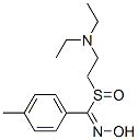S-(2-(diethylamino)ethyl) alpha-keto-4-methylbenzothiohydroximate
