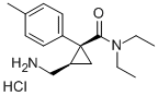 (Z)-2-(Aminomethyl)-N,N-diethyl-1-(p-methylphenyl)cyclopropanecarboxam ide hydrochloride
