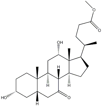 (3ALPHA,5BETA,12ALPHA)-3,12-二羟基-7-酮基胆烷-24-酸甲酯