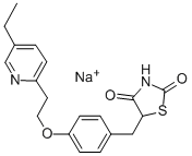 5-[4-[2-(5-乙基-2-吡啶基)乙氧基]苄基]-2,4-噻唑烷二酮