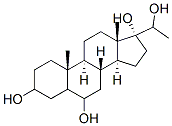 pregnane-3,6,17,20-tetrol