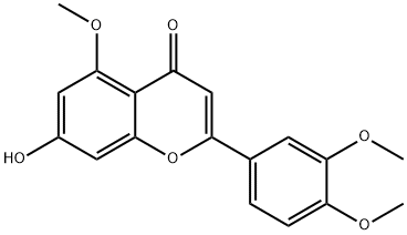 2-(3,4-二甲氧基苯基)-5-甲氧基-7-羟基-4H-色烯-4-酮