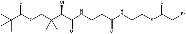 bromoacetyl-S-pantetheine 11-pivalate