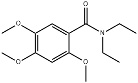 BENZAMIDE, N,N-DIETHYL-2,4,5-TRIMETHOXY-