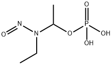 1-(N-ethyl-N-nitrosamino)ethyl phosphate