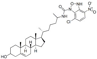 25-[N-[(7-NITRO-2-1,3-BENZOXADIAZOL-4-YL)METHYL]AMINO]-27-NORCHOLESTEROL;25-NBD CHOLESTEROL