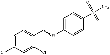 4-[(2,4-dichlorobenzylidene)amino]benzenesulfonamide