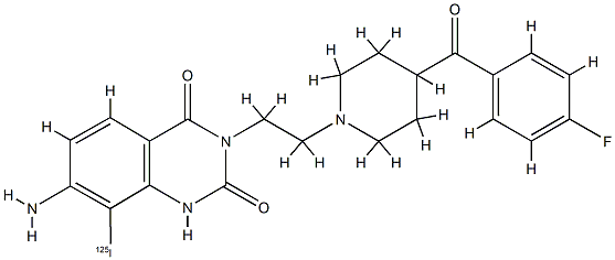 7-amino-8-iodoketanserin