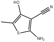 3-Thiophenecarbonitrile,  2-amino-4-hydroxy-5-methyl-