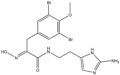 N-[2-(2-Amino-1H-imidazole-4-yl)ethyl]-α-(hydroxyimino)-3,5-dibromo-4-methoxybenzenepropanamide