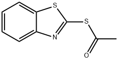 Ethanethioic acid, S-2-benzothiazolyl ester (9CI)