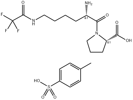 N''6-TRIFLUOROACETYL-L-LYSYL-L-PROLINE P-TOLUEENSULFONAAT
