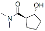 Cyclopentanecarboxamide, 2-hydroxy-N,N-dimethyl-, trans- (9CI)