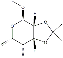 methyl-6-deoxy-2,3-isopropylidene-4-methylene lyxo-pyranoside