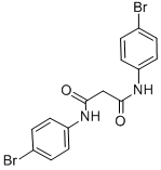 N、 N''-双-(4-溴苯基)-丙二酰胺