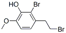 2-BROMO-3-(2-BROMOETHYL)-6-METHOXYPHENOL