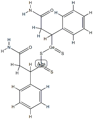 1-phenyl-2-carbamoylethyl-germanium sesquisulfide