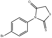 3-(4-BROMOPHENYL)-2-SULFANYLIDENE-THIAZOLIDIN-4-ONE