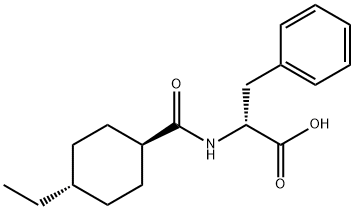 反式-N-[(4-乙基环己基)羰基]-D-苯丙氨酸