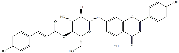 4''-O-(4-Hydroxy-E-cinnamoyl)cosmosiin