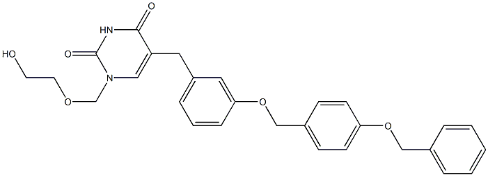 5-(Benzyloxybenzyloxybenzyl)acyclouridine