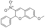 2H-1-BENZOPYRAN, 7-METHOXY-3-NITRO-2-PHENYL-