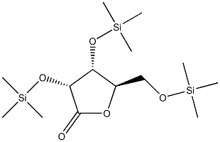 2-O,3-O,5-O-Tris(trimethylsilyl)-D-ribonic acid γ-lactone