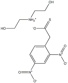 2-(2,4-dinitrophenyl)sulfanylacetic acid, 2-(2-hydroxyethylamino)ethan ol
