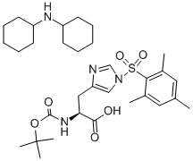 NΑ-BOC-N(IM)-(均三甲苯-2-磺酰基)-L-组氨酸 二环己基铵盐