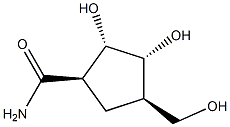 Cyclopentanecarboxamide, 2,3-dihydroxy-4-(hydroxymethyl)-, (1-alpha-,2-ba-,3-ba-,4-alpha-)- (9CI)