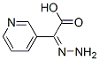 3-Pyridineaceticacid,alpha-hydrazono-,(Z)-(9CI)