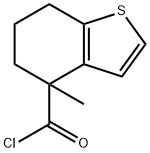Benzo[b]thiophene-4-carbonyl chloride, 4,5,6,7-tetrahydro-4-methyl- (9CI)