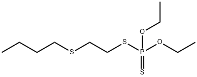 Dithiophosphoric acid O,O-diethyl S-[2-(butylthio)ethyl] ester