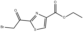 4-Thiazolecarboxylicacid,2-(bromoacetyl)-,ethylester(9CI)