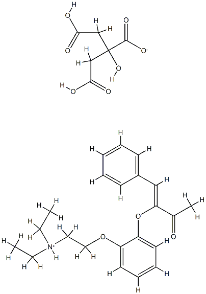 3-BUTEN-2-ONE, 3-(2-(2-(DIETHYLAMINO)ETHOXY)PHENOXY)-4-PHENYL-, CITRAT E (1:1), (