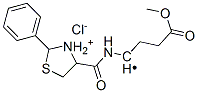 methyl 4-[(2-phenyl1-thia-3-azoniacyclopentane-4-carbonyl)amino]butano ate chloride