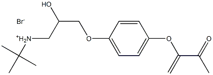 3-BUTEN-2-ONE, 3-(4-(3-((1,1-DIMETHYLETHYL)AMINO)-2-HYDROXYPROPOXY)PHE NOXY)-, HY