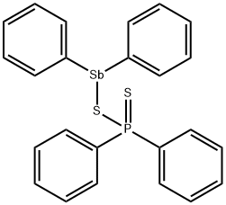diphenylantimony diphenyldithiophosphinate