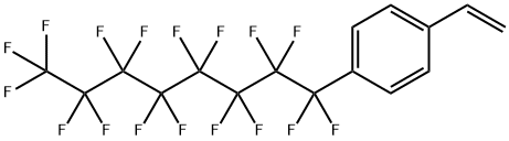 1-(HEPTADECAFLUOROOCT-1-YL)-4-VINYLBENZENE, 1-ETHENYL-4-(HEPTADECAFLUOROOCT-1-YL)BENZENE