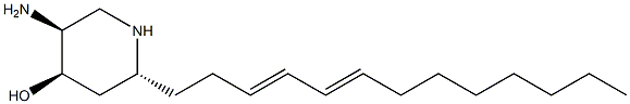 (2R)-5β-Amino-2α-[(3E,5Z)-3,5-tridecadienyl]piperidin-4β-ol