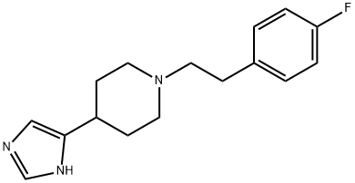 1[2-(4-FLUOROPHENYL)ETHYL]-4-(IMIDAZOL-4-YL)PIPERIDINE