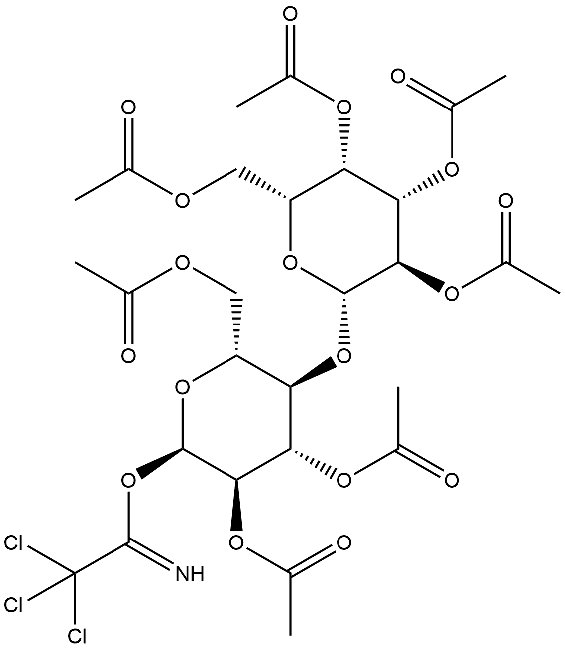 α-D-Lactopyranose Heptaacetate Trichloroacetimidate