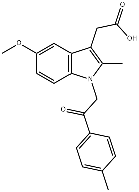 1-(4-Methylphenacyl)-2-methyl-5-methoxyindol-3-ylacetic acid