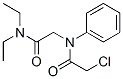 2-chloro-N-(diethylcarbamoylmethyl)-N-phenyl-acetamide