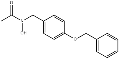 N-(4-benzyloxybenzyl)acetohydroxamic acid