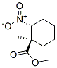 Cyclohexanecarboxylic acid, 1-methyl-2-nitro-, methyl ester, trans- (9CI)