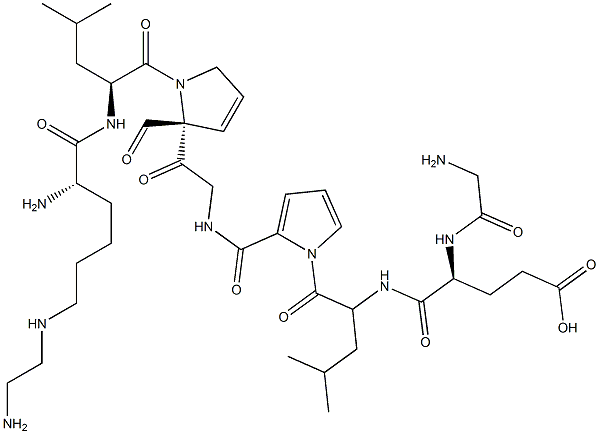 cyclo(glutamyl-leucyl-prolyl-glycyl-lysyl-leucyl-prolyl-glycyl)cyclo(1-gamma-5-epsilon)glycine