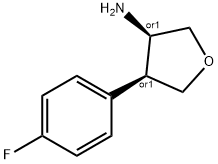 (3S,4R)-4-(4-fluorophenyl)oxolan-3-aMine